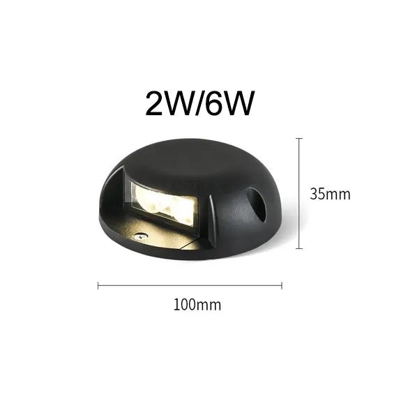 Luminária de Solo Externo Sobrepor LED 3000K IP68 Preto Bivolt Turtle - ORNE™ — decor studio
