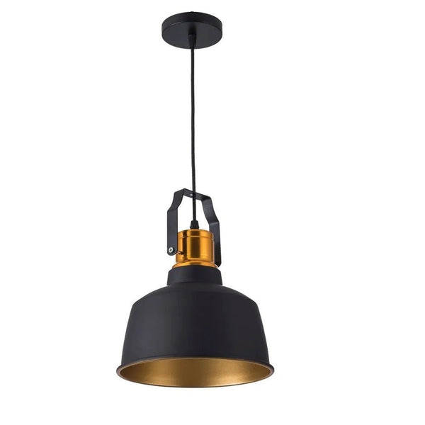Luminária Pendente Industrial Retrô Vintage Shield - ORNE™ — decor studio