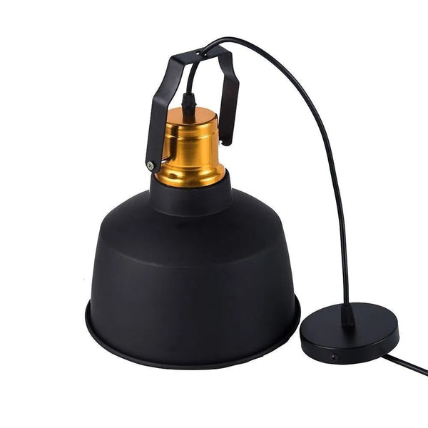Luminária Pendente Industrial Retrô Vintage Shield - ORNE™ — decor studio