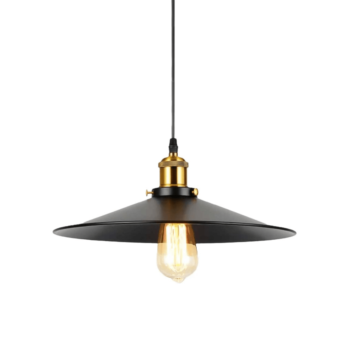 Luminária Pendente Industrial Vintage Retrô Chapeau - ORNE™ — decor studio