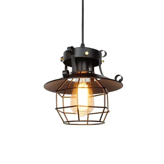 Luminária Pendente Industrial Vintage Retrô Hat - ORNE™ — decor studio