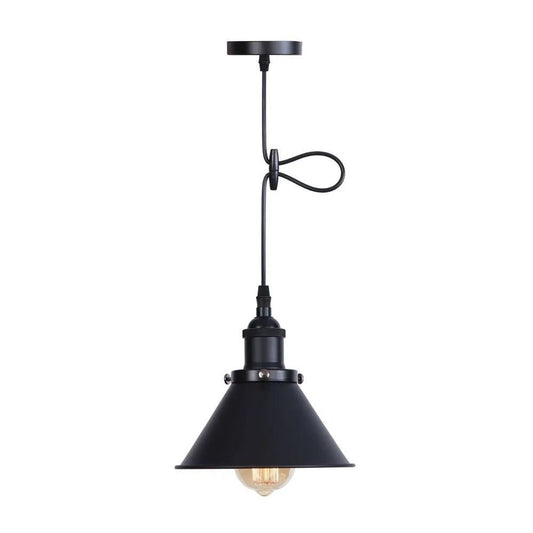 Luminária Pendente Industrial Vintage Retrô Loungy - ORNE™ — decor studio
