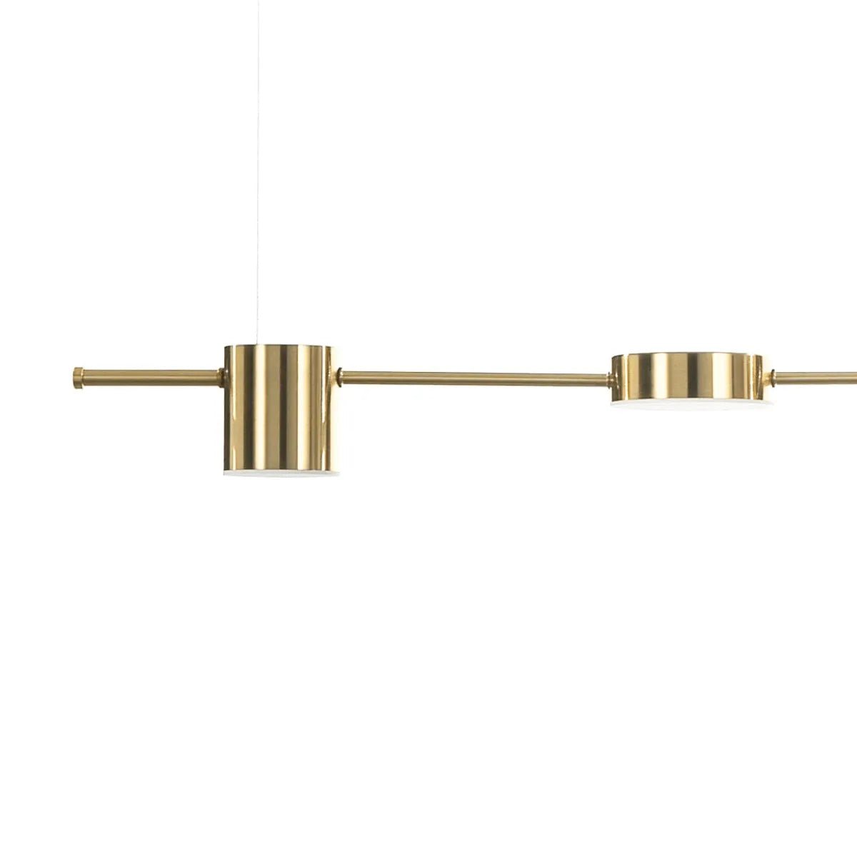 Luminária Pendente Minimalista Linear Retangular LED Tube - ORNE™ — decor studio