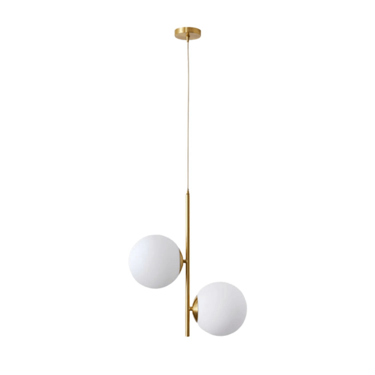 Luminária Pendente Minimalista Moderna Globos de Vidro Ditto - ORNE™ — decor studio