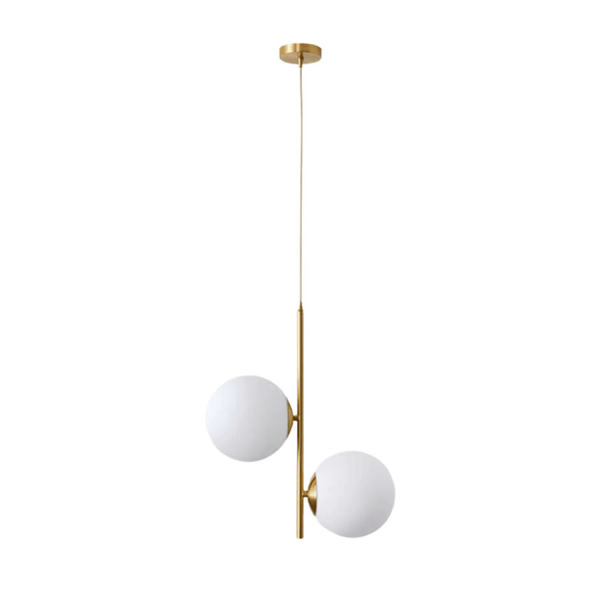 Luminária Pendente Minimalista Moderna Globos de Vidro Ditto - ORNE™ — decor studio