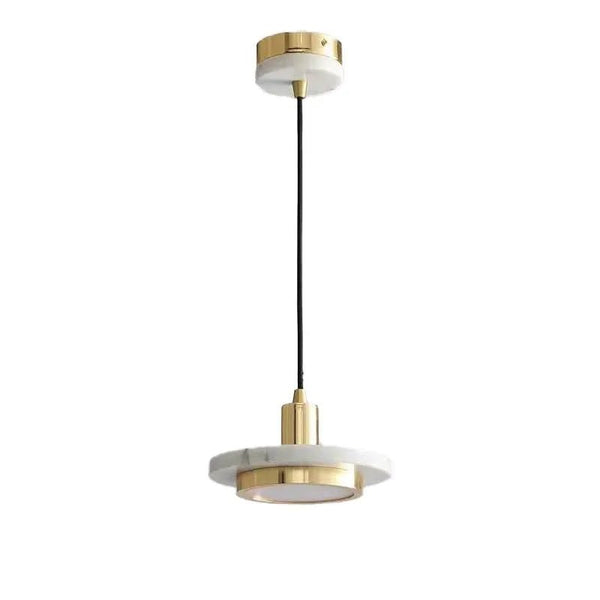 Luminária Pendente Minimalista Moderna Mármore Plate - ORNE™ — decor studio