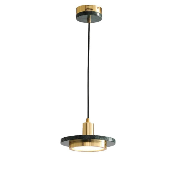Luminária Pendente Minimalista Moderna Mármore Plate - ORNE™ — decor studio