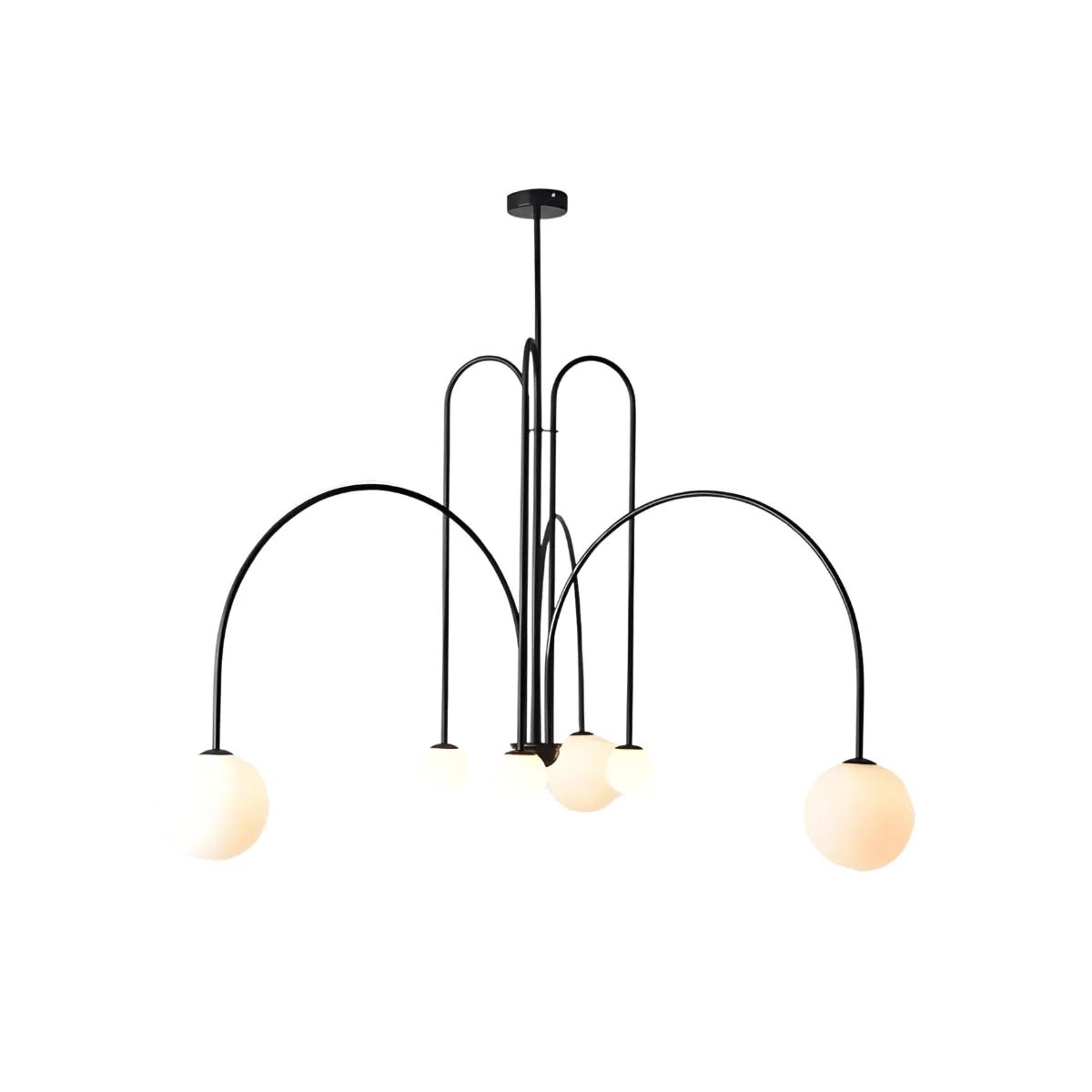 Luminária Pendente Moderna Clássica Bolas Globos Vidro Fash - ORNE™ — decor studio