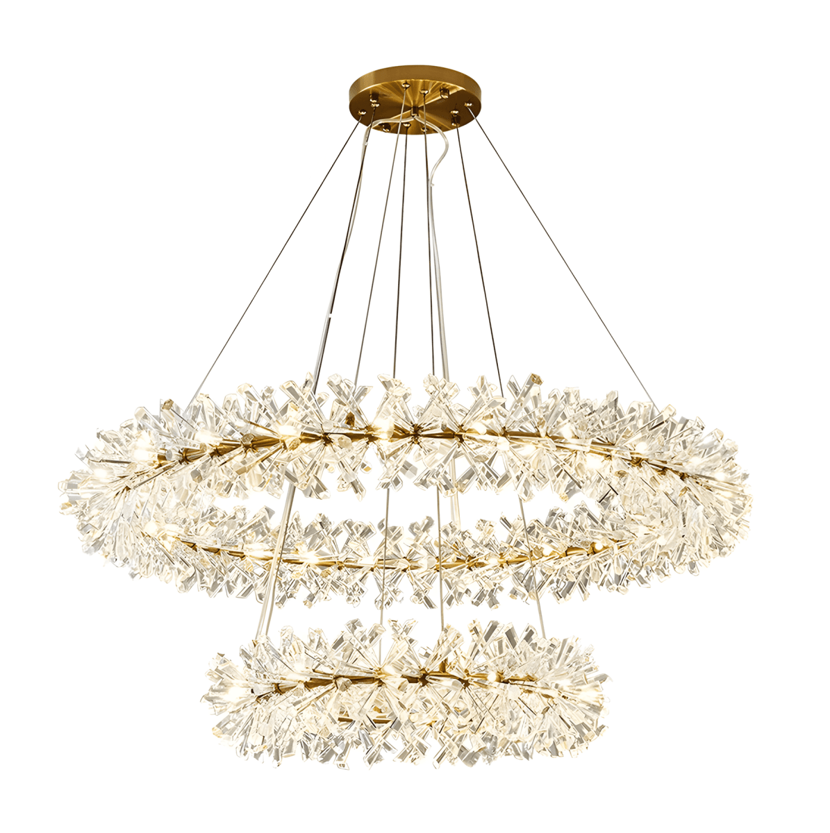 Luminária Pendente Moderna Clássica Cristal Peggy - ORNE™ — decor studio