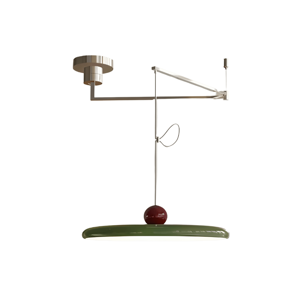Luminária Pendente Moderna Minimalista Articulada LED Metal Acrílico Tauá - ORNE™ — decor studio