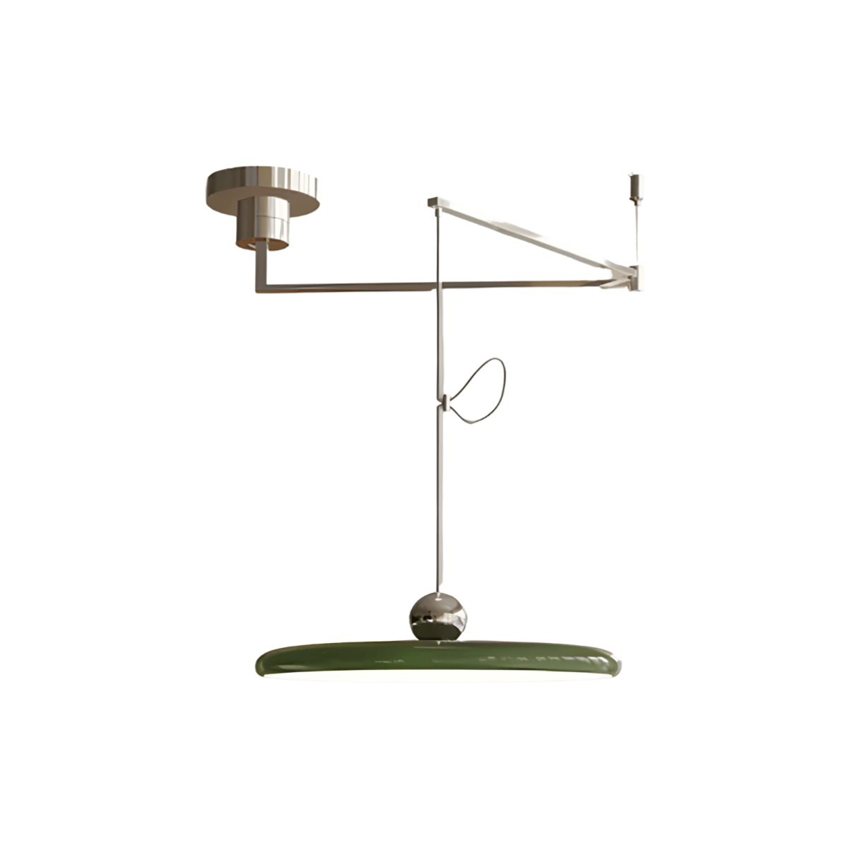 Luminária Pendente Moderna Minimalista Articulada LED Metal Acrílico Tauá - ORNE™ — decor studio