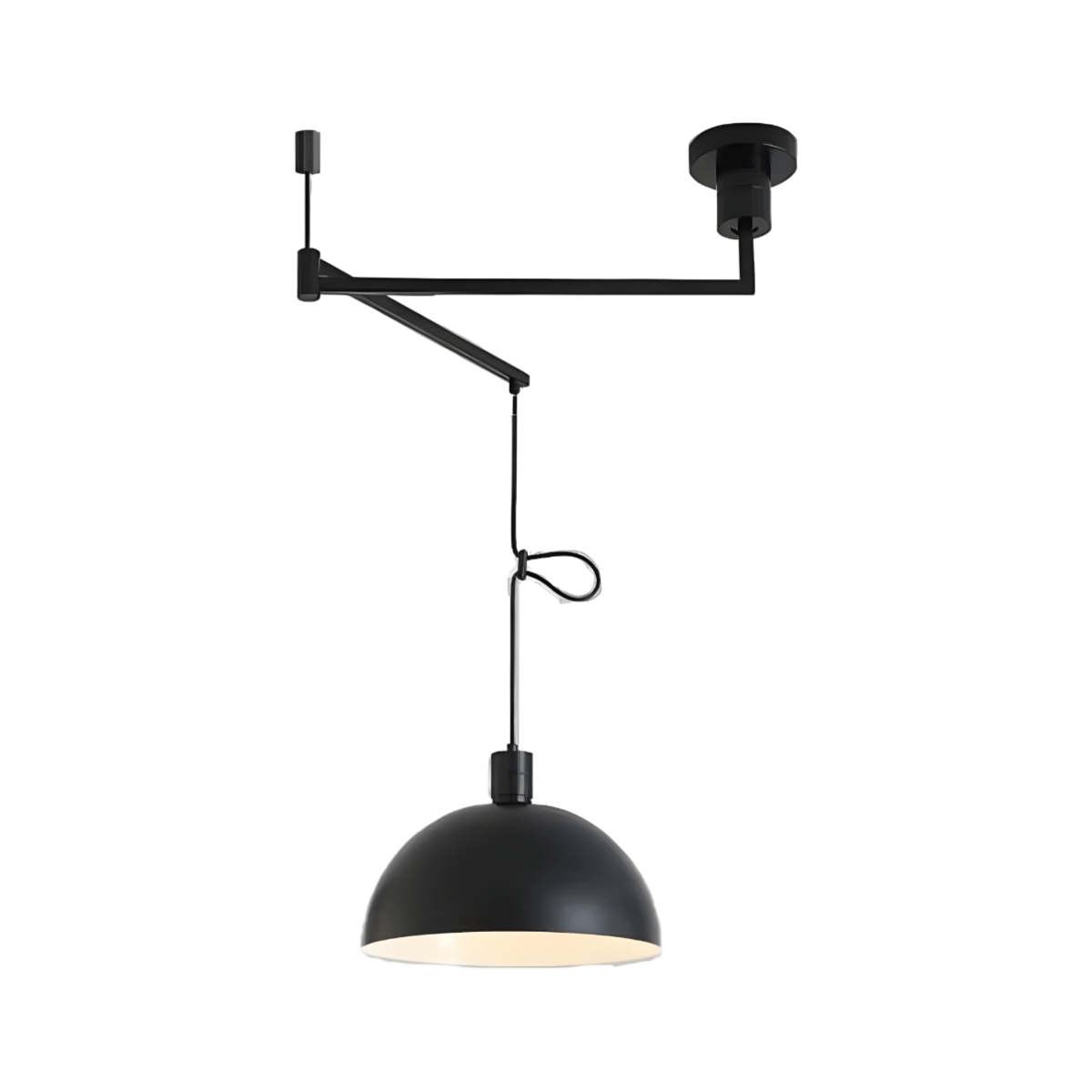 Luminária Pendente Moderna Minimalista Articulada Metal Raja - ORNE™ — decor studio