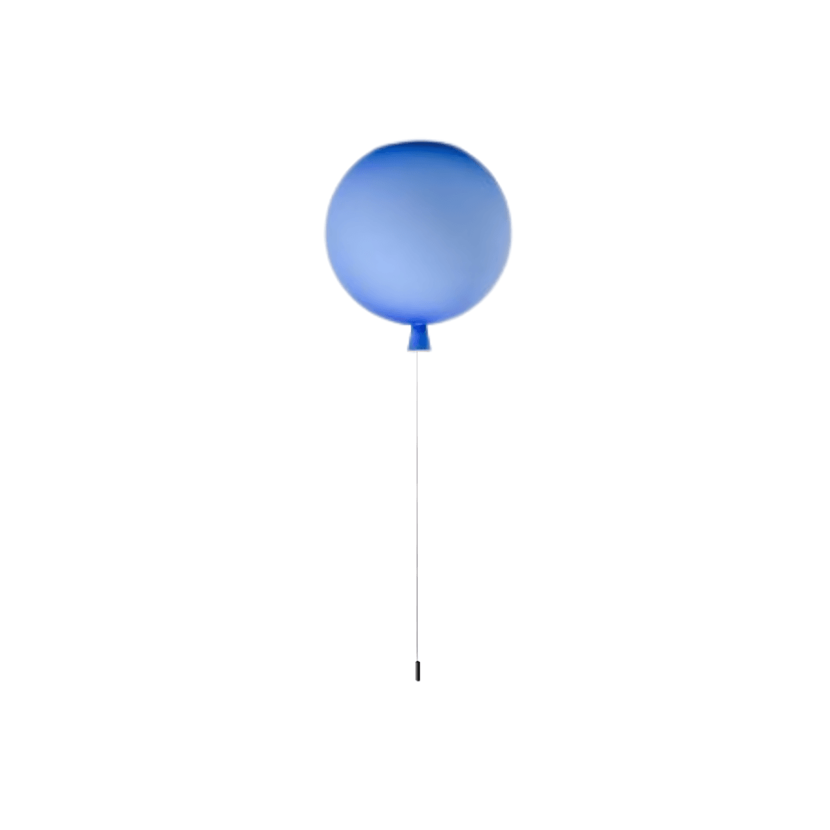Luminária Pendente Moderna Minimalista Infantil Baloon - Fosco / Azul / Ø20cm