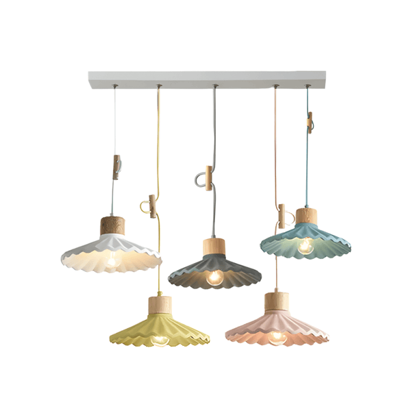 Luminária Pendente Moderna Minimalista Cimento Lostare Color - ORNE™ — decor studio