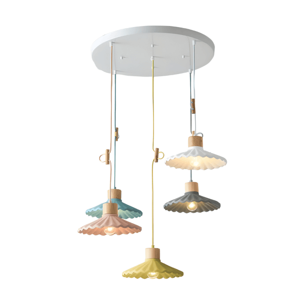 Luminária Pendente Moderna Minimalista Cimento Lostare Color - ORNE™ — decor studio