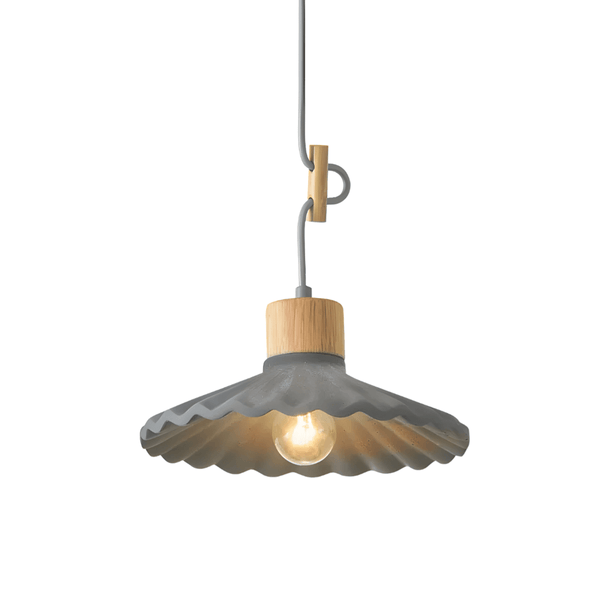 Luminária Pendente Moderna Minimalista Cimento Lostare Color - ORNE™ — decor studio