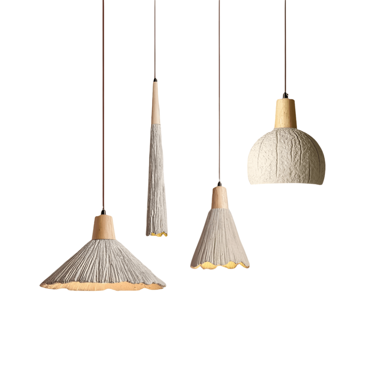 Luminária Pendente Moderna Minimalista Concreto Camargie - ORNE™ — decor studio