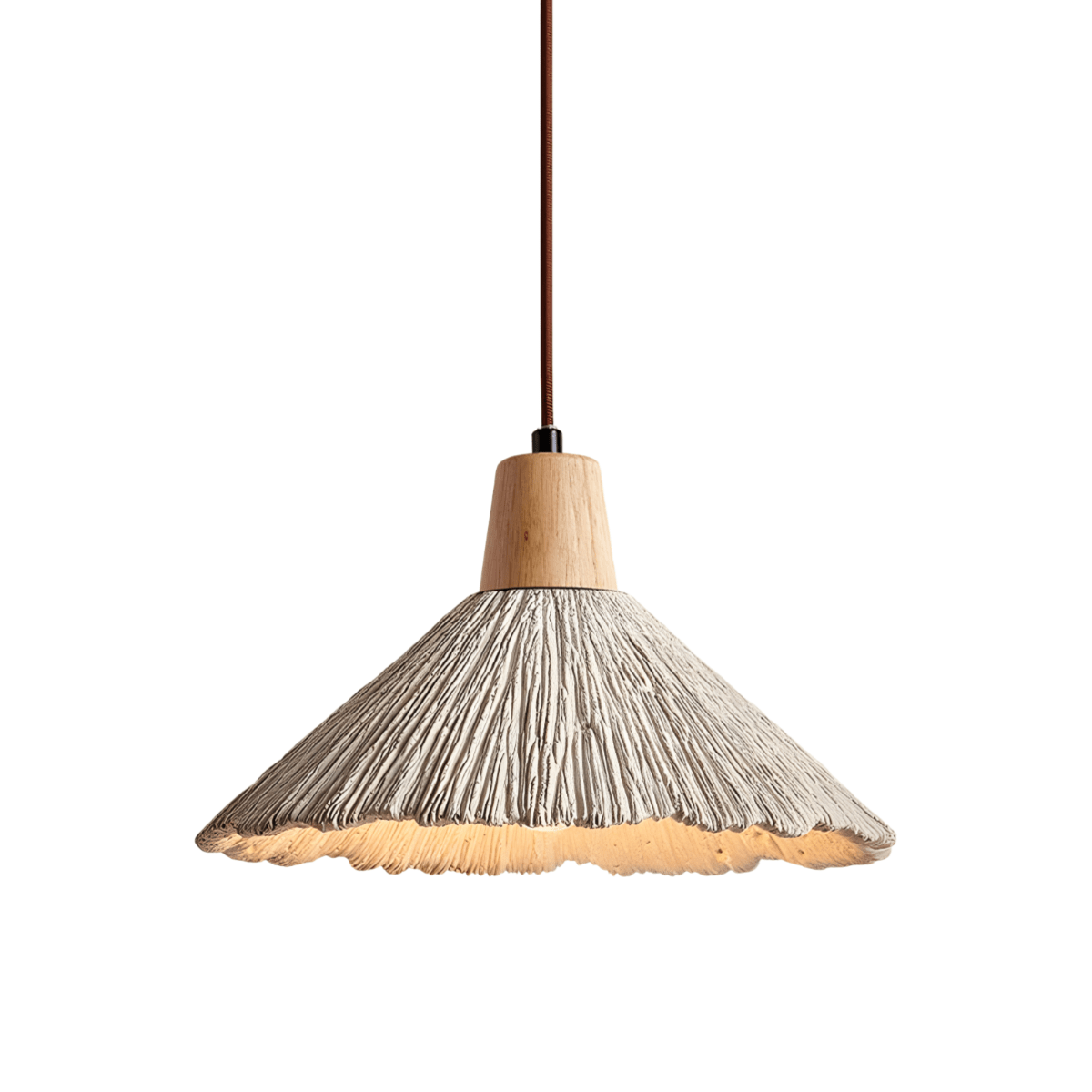 Luminária Pendente Moderna Minimalista Concreto Camargie - ORNE™ — decor studio