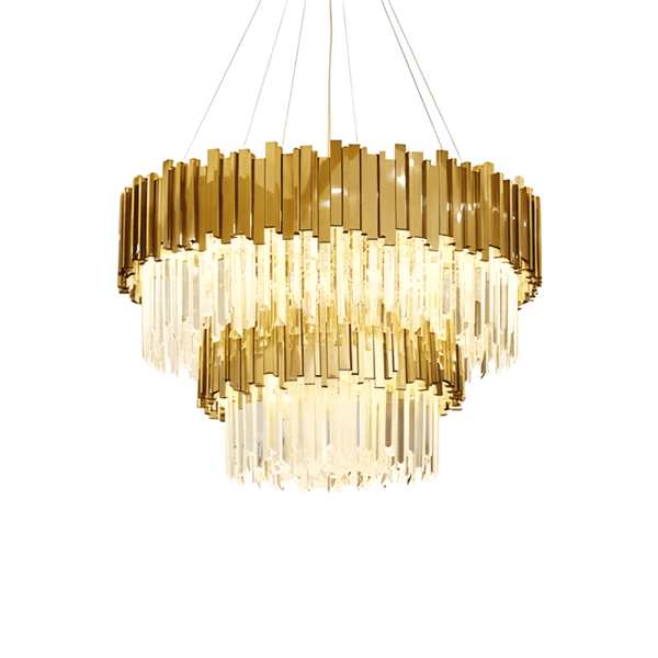 Luminária Pendente Moderna Minimalista Cristal Vivence - ORNE™ — decor studio