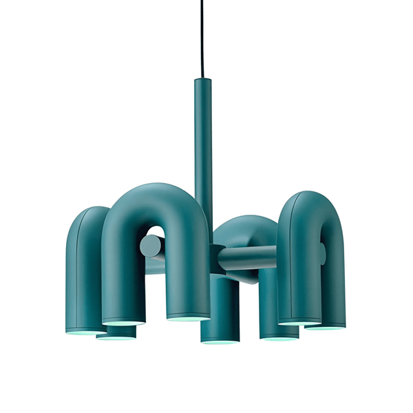 Luminária Pendente Moderna Minimalista Direcionável Articulado Redondo Metal LED Circus - ORNE™ — decor studio