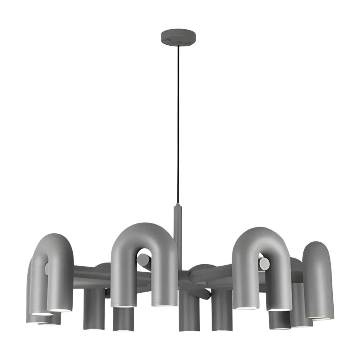 Luminária Pendente Moderna Minimalista Direcionável Articulado Redondo Metal LED Circus - ORNE™ — decor studio