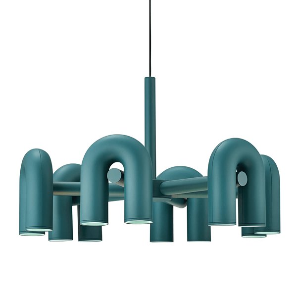 Luminária Pendente Moderna Minimalista Direcionável Articulado Redondo Metal LED Circus - ORNE™ — decor studio