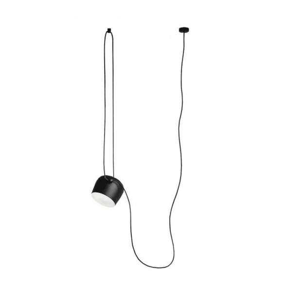 Luminária Pendente Moderna Minimalista Fantasy 1 Cúpula Preto Ø18cm - ORNE™ — decor studio