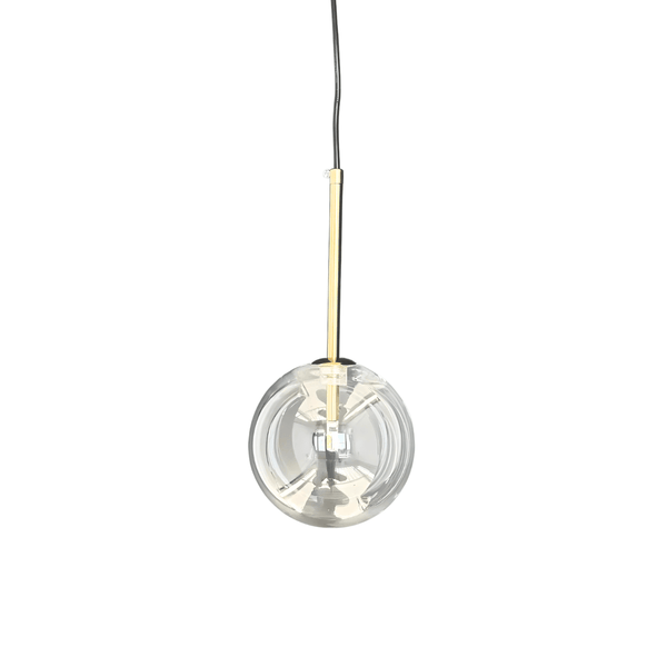 Luminária Pendente Moderna Minimalista Globo de Vidro Upper - ORNE™ — decor studio