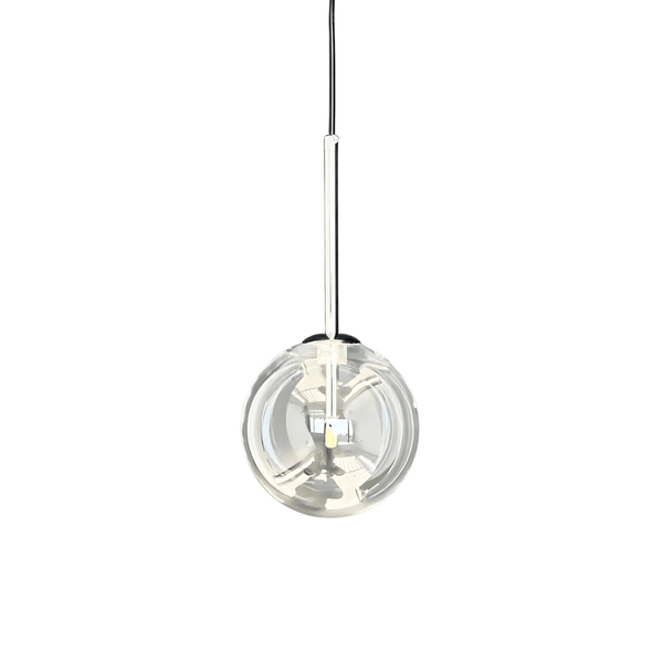 Luminária Pendente Moderna Minimalista Globo de Vidro Upper - ORNE™ — decor studio