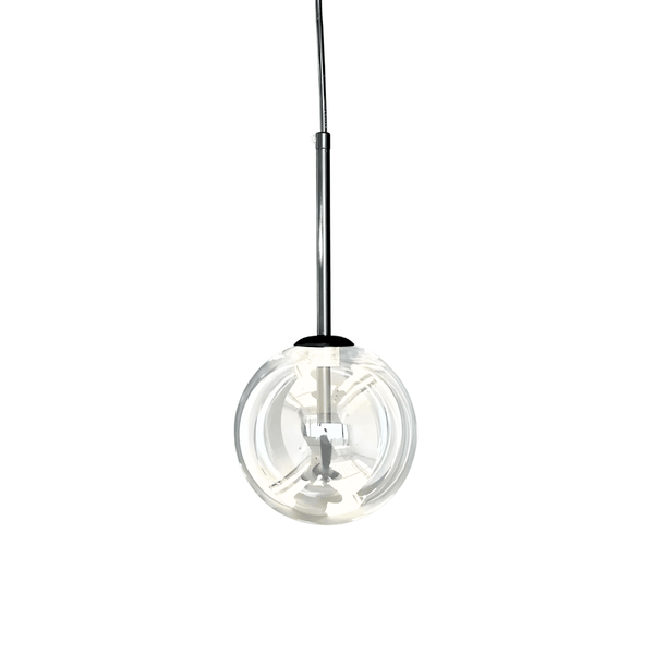 Luminária Pendente Moderna Minimalista Globo de Vidro Upper - ORNE™ — decor studio