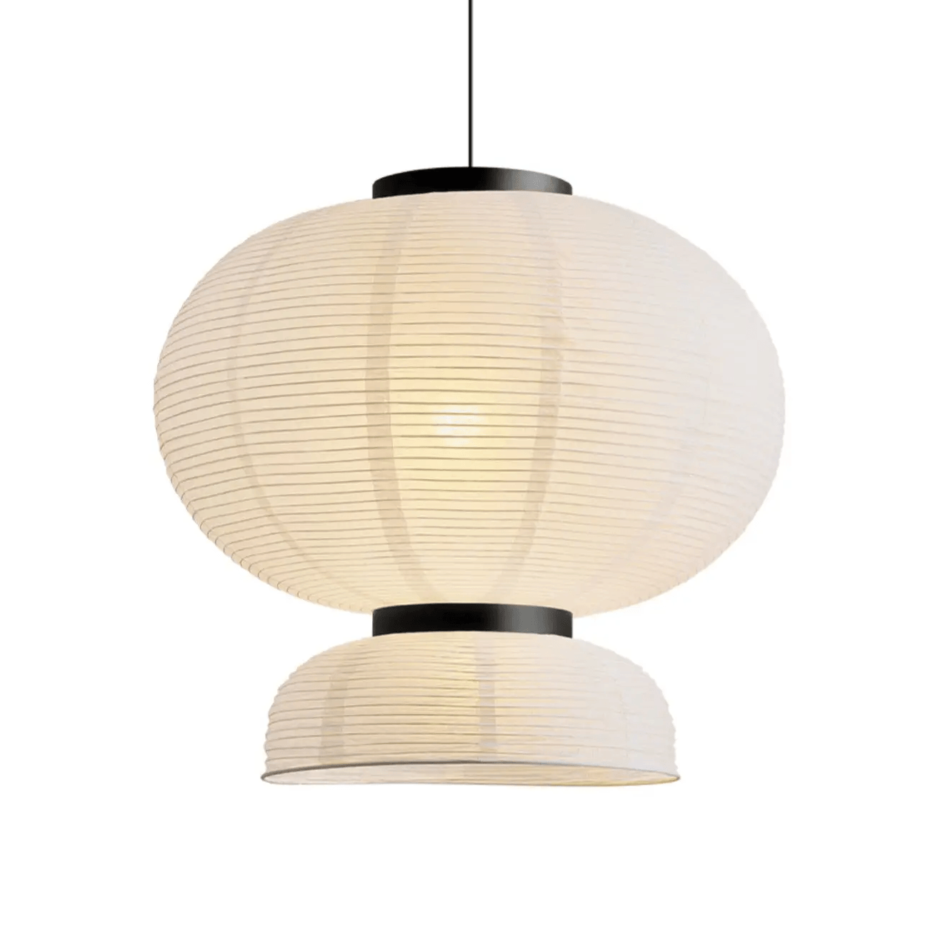 Luminária Pendente Moderna Minimalista Japan Akari - Ø55x58cm