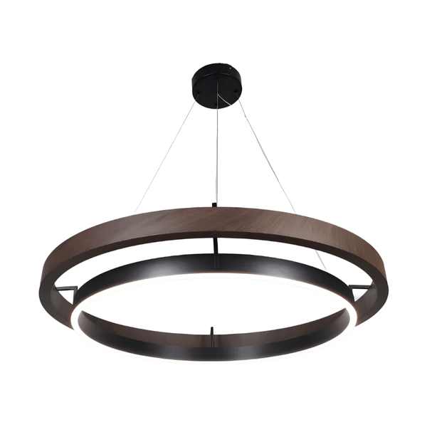 Luminária Pendente Moderna Minimalista LED Madeira Bahama - ORNE™ — decor studio