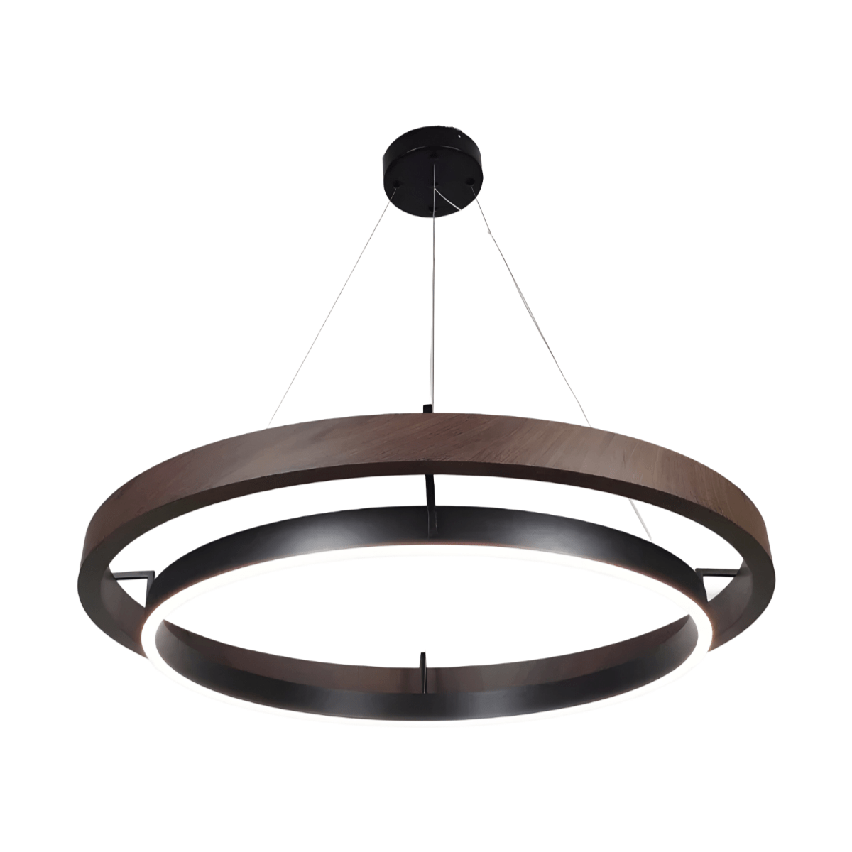 Luminária Pendente Moderna Minimalista LED Madeira Bahama - ORNE™ — decor studio