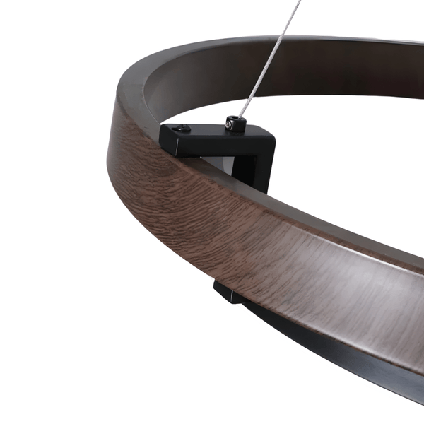 Luminária Pendente Moderna Minimalista LED Madeira Bahama - ORNE™ — decor studio