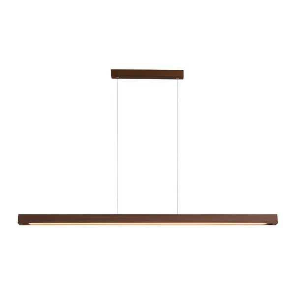 Luminária Pendente Moderna Minimalista LED Madeira Falcari - ORNE™ — decor studio