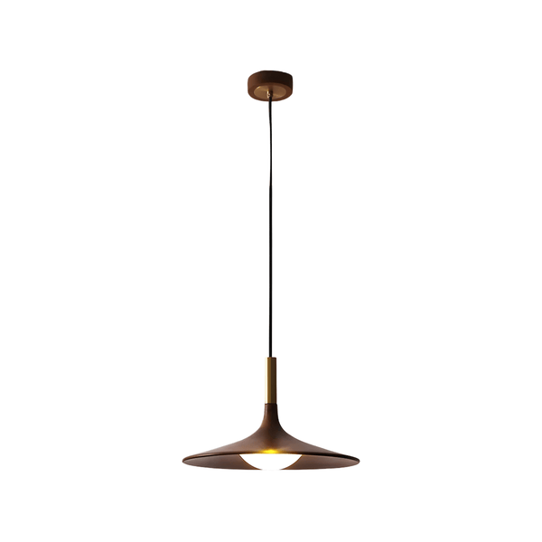 Luminária Pendente Moderna Minimalista LED Madeira Filant - ORNE™ — decor studio