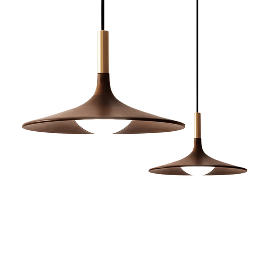 Luminária Pendente Moderna Minimalista LED Madeira Filant - ORNE™ — decor studio