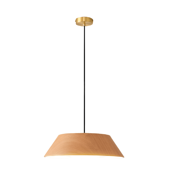 Luminária Pendente Moderna Minimalista LED Madeira Gerhard - ORNE™ — decor studio