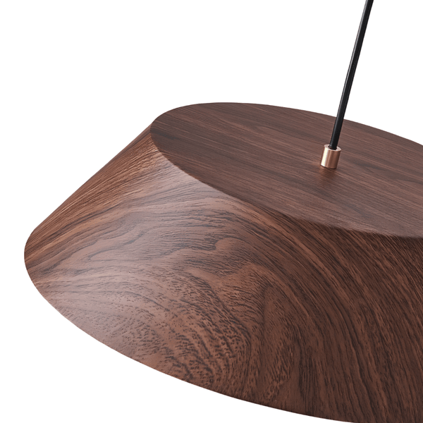 Luminária Pendente Moderna Minimalista LED Madeira Gerhard - ORNE™ — decor studio