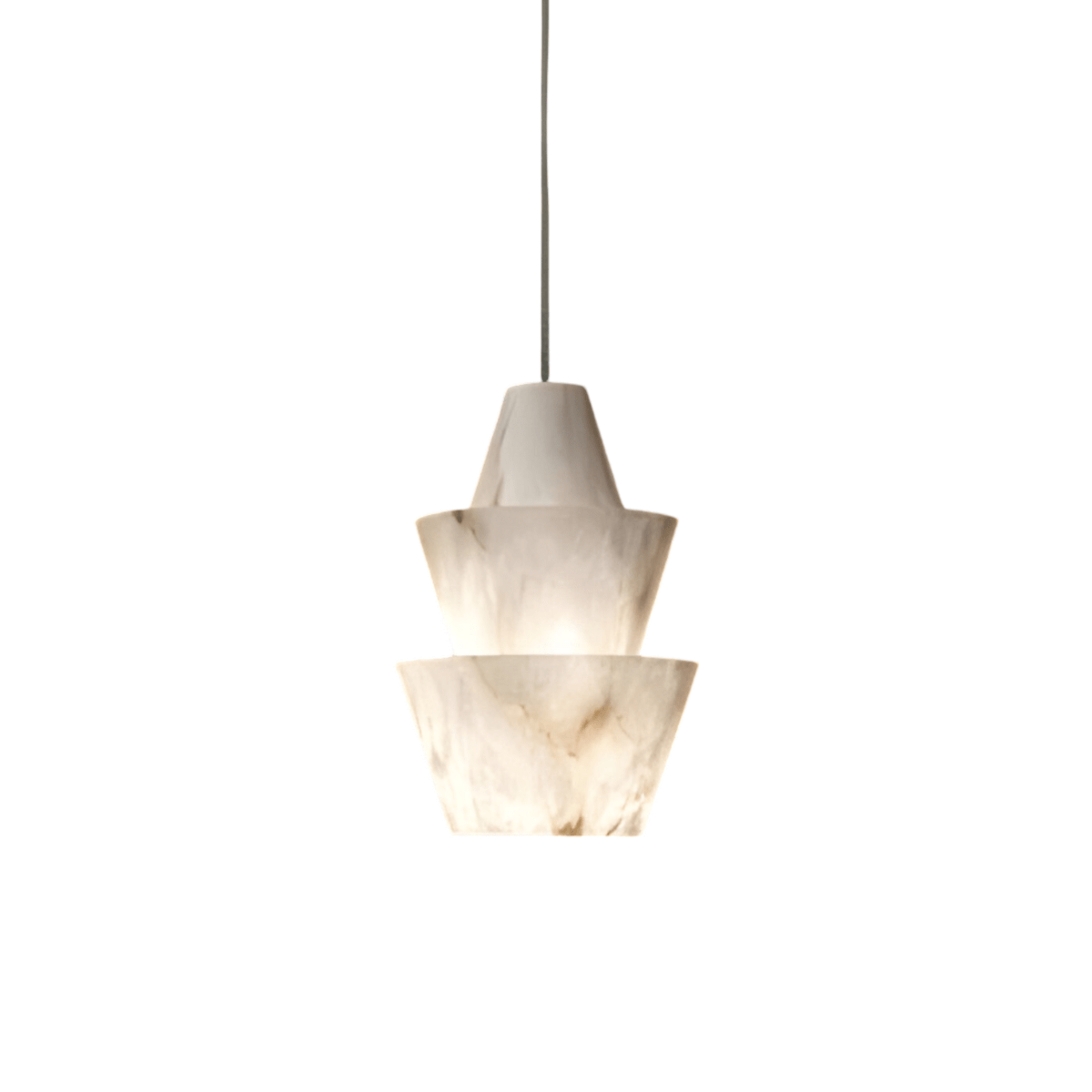 Luminária Pendente Moderna Minimalista LED Mármore Giver - ORNE™ — decor studio