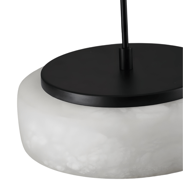 Luminária Pendente Moderna Minimalista LED Mármore Kenda - ORNE™ — decor studio
