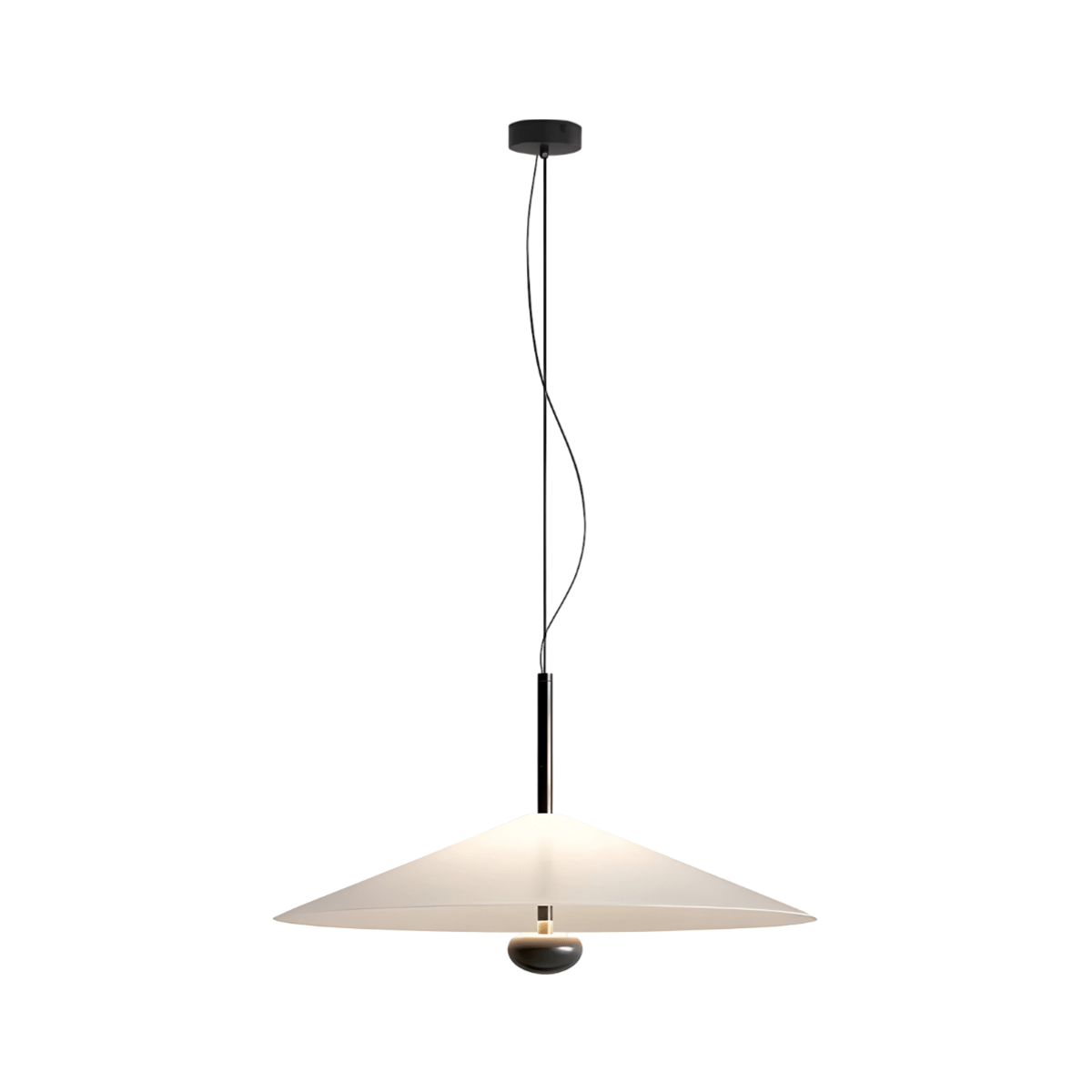 Luminária Pendente Moderna Minimalista LED Metal Acrílico Fenzzi - ORNE™ — decor studio