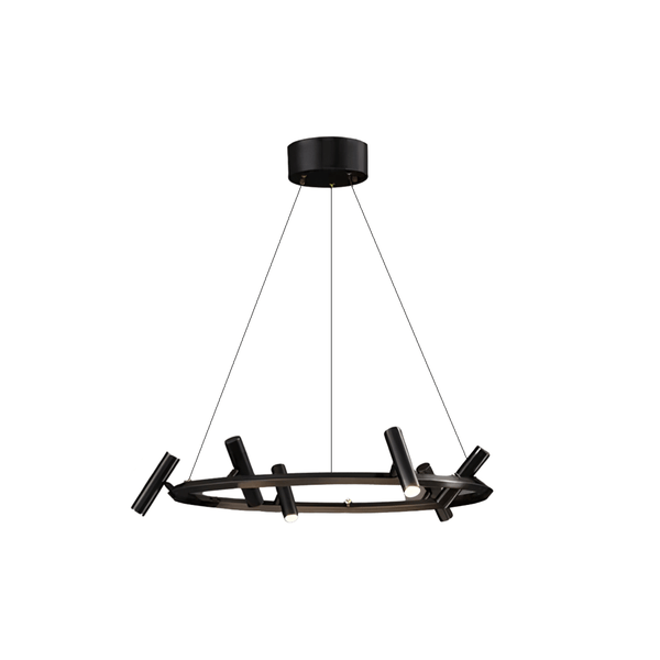 Luminária Pendente Moderna Minimalista LED Metal Black Lumin - ORNE™ — decor studio