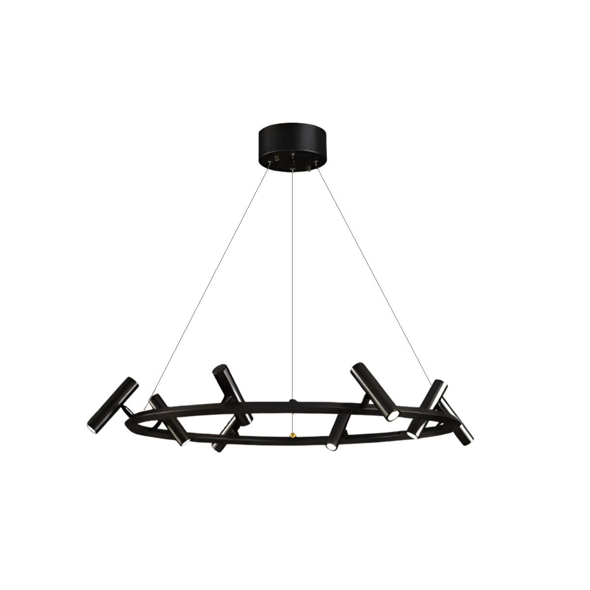 Luminária Pendente Moderna Minimalista LED Metal Black Lumin - ORNE™ — decor studio
