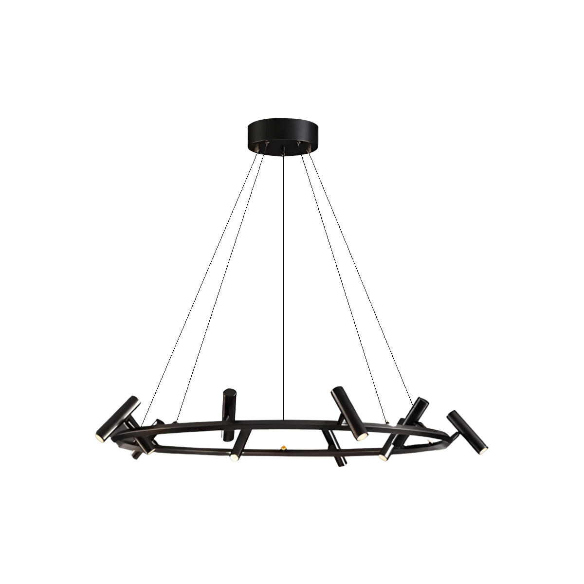 Luminária Pendente Moderna Minimalista LED Metal Black Lumin - ORNE™ — decor studio