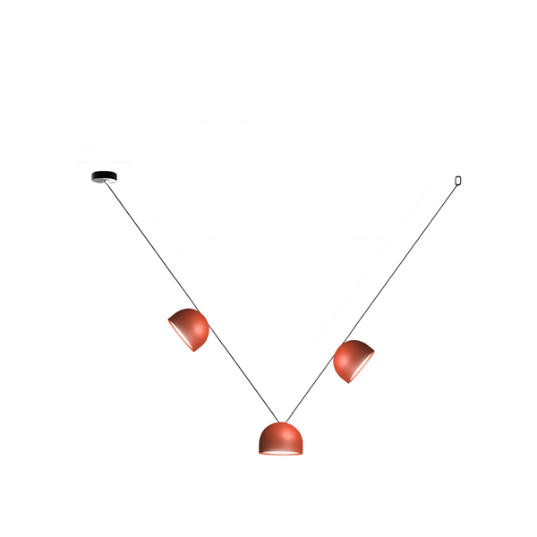 Luminária Pendente Moderna Minimalista LED Metal Fentari - ORNE™ — decor studio