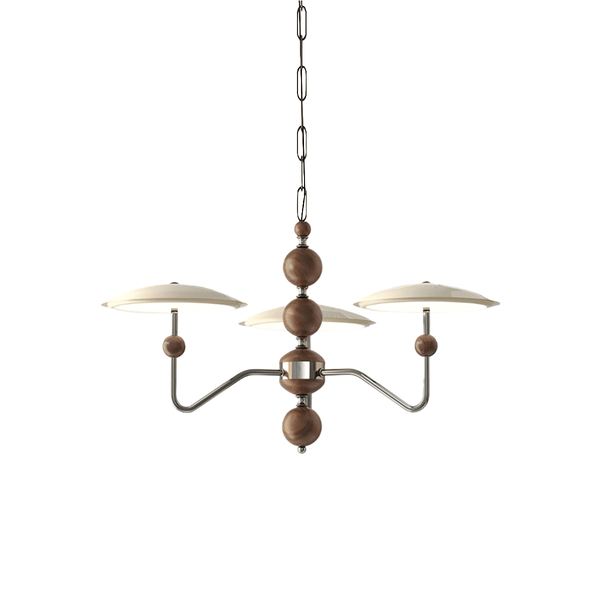 Luminária Pendente Moderna Minimalista LED Metal Madeira Vontage - ORNE™ — decor studio