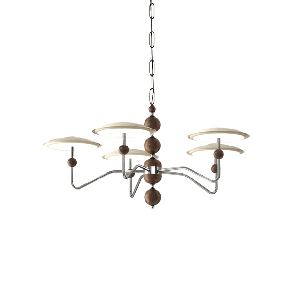 Luminária Pendente Moderna Minimalista LED Metal Madeira Vontage - ORNE™ — decor studio