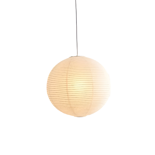 Luminária Pendente Moderna Minimalista LED Tecido Navie - Ø30cm / Branco Quente (3000K)