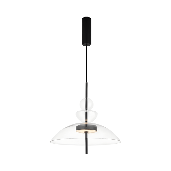 Luminária Pendente Moderna Minimalista LED Vidro Candablo - ORNE™ — decor studio